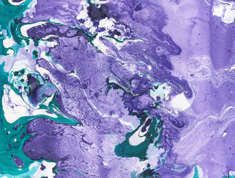 Abstrakter handgemalter Marmorierunghintergrund in der Art der modernen Kunst mit flüssiger freifließender Tinte und Acrylmalerei stock abbildung Abstrakter handgemalter Marmorierunghintergrund in der Art der modernen Kunst mit flüssiger freifließender Tinte und Acrylmalerei stock abbildung