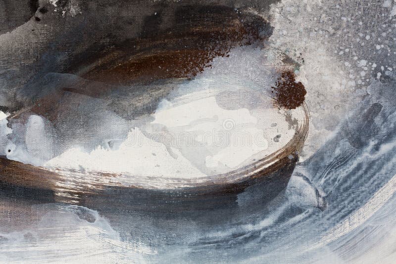 Abstrakter handgemalter Schwarzweiss-Hintergrund, Acrylmalerei auf Segeltuch, Tapete, Beschaffenheit stockfoto Abstrakter handgemalter Schwarzweiss-Hintergrund, Acrylmalerei auf Segeltuch, Tapete, Beschaffenheit stockfoto