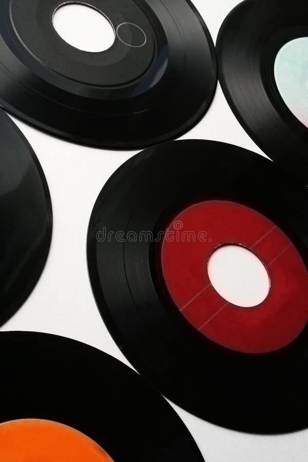 Abstrakter Hintergrund gebildet von Vinyl-Langspielplatten stockbilder Abstrakter Hintergrund gebildet von Vinyl-Langspielplatten stockbilder