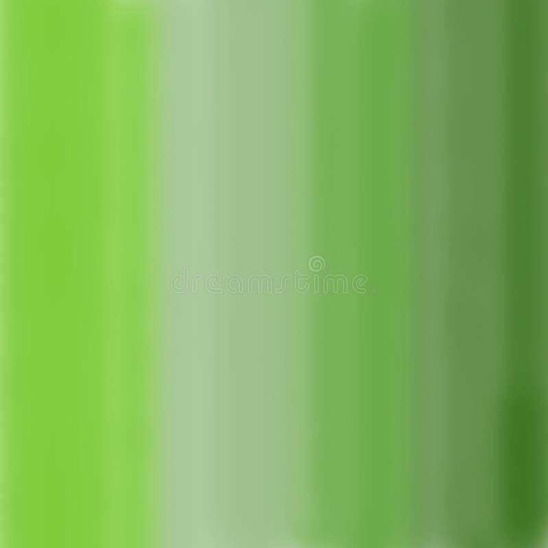 Abstrakter Hintergrund mit weicher grüner Farbabstufung und verschwommenem Effekt stock abbildung