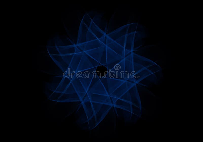 Abstrakter, ornierter esoterischer Hintergrund - digital generiertes Bild stock abbildung