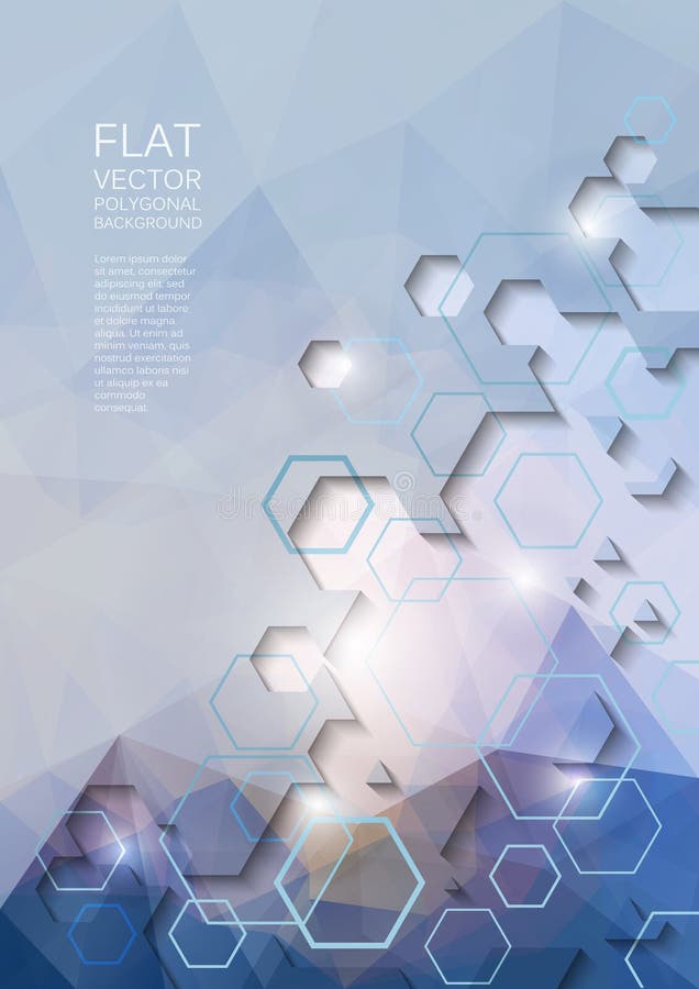 Abstrakter polygonaler Hintergrund lizenzfreie abbildung Abstrakter polygonaler Hintergrund lizenzfreie abbildung