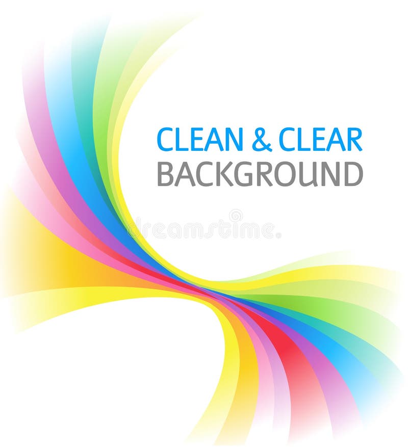 Abstrakter Regenbogen-Hintergrund stock abbildung Abstrakter Regenbogen-Hintergrund stock abbildung