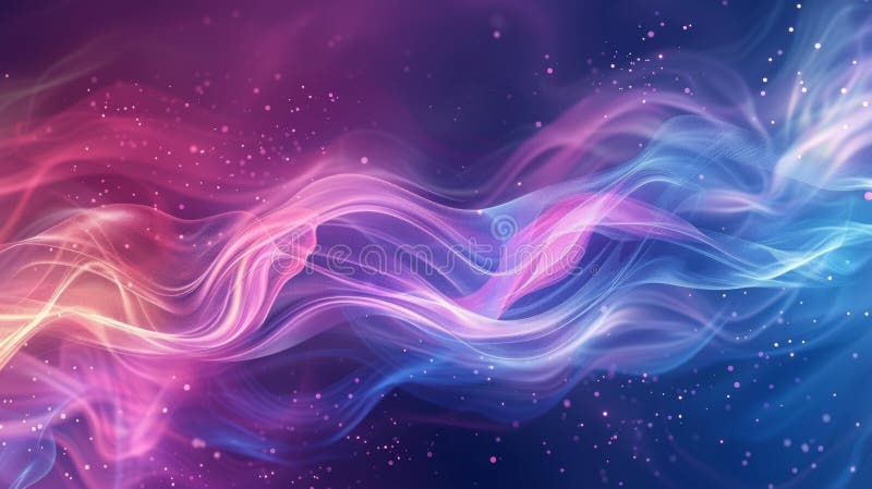 Abstract Pink and Blue Bokeh Background AI generated. Abstract Pink and Blue Bokeh Background AI generated