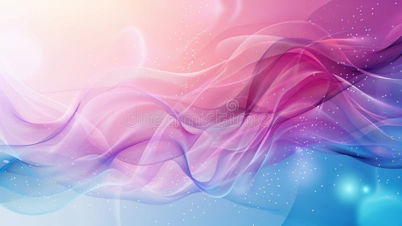 Abstract Pink and Blue Bokeh Background AI generated. Abstract Pink and Blue Bokeh Background AI generated