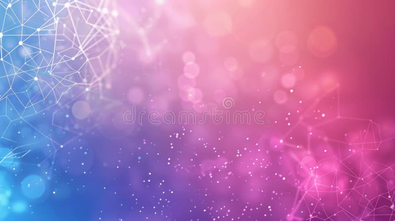 Abstract Pink and Blue Bokeh Background AI generated. Abstract Pink and Blue Bokeh Background AI generated