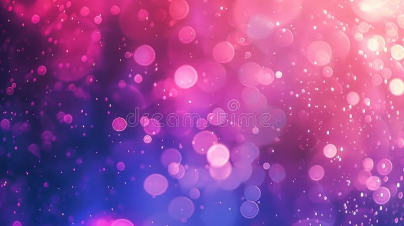 Abstract Pink and Blue Bokeh Background AI generated. Abstract Pink and Blue Bokeh Background AI generated