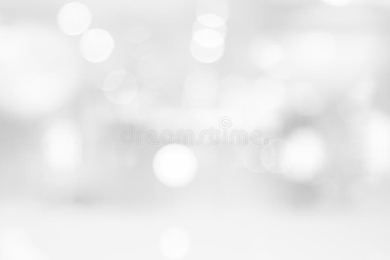 Abstrakter schwarz-weißer, heller Hintergrund mit weißem Tischplatte für Hintergrund-Design, Bokeh-Komposition für stockfotografie