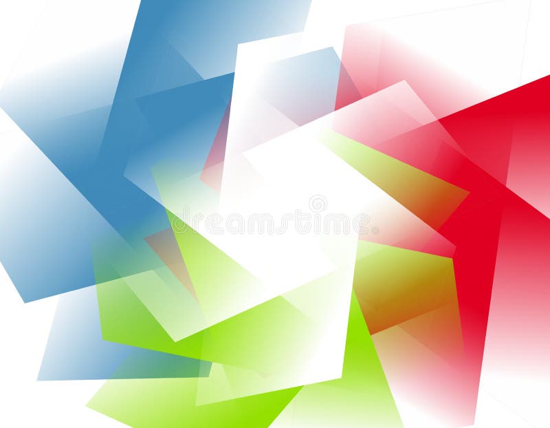 Abstrakter undurchlässiger RGB formt Hintergrund lizenzfreie abbildung Abstrakter undurchlässiger RGB formt Hintergrund lizenzfreie abbildung