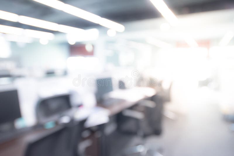 Abstrakter verschwommener Bürountergrund stockfoto
