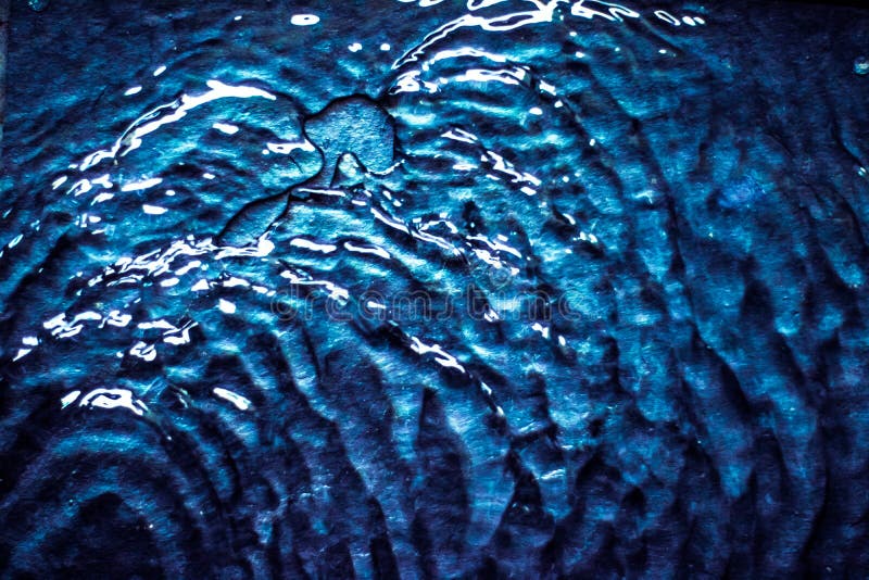 Abstrakter Wasserhintergrund - Umwelt und natürliches Elementkonzept lizenzfreies stockbild