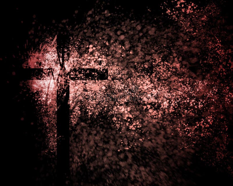 Abstraktes christliches Kreuz