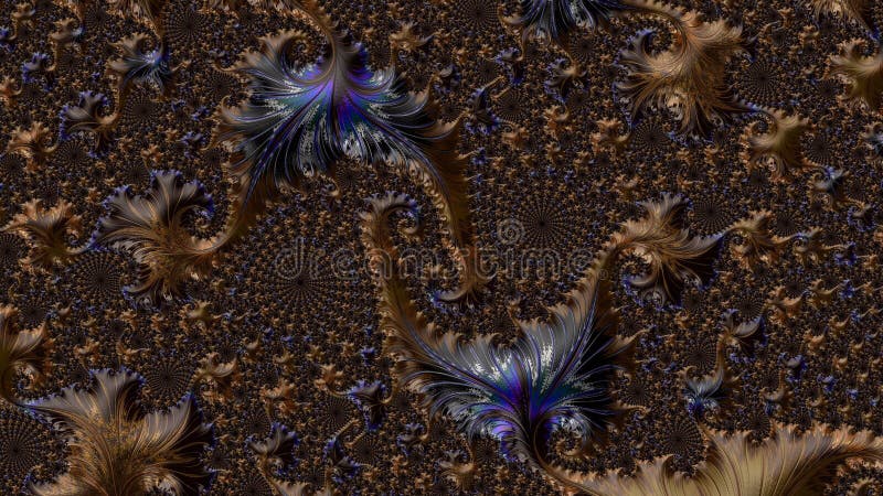 Abstraktes computererzeugtes Fractaldesign lizenzfreie stockfotografie