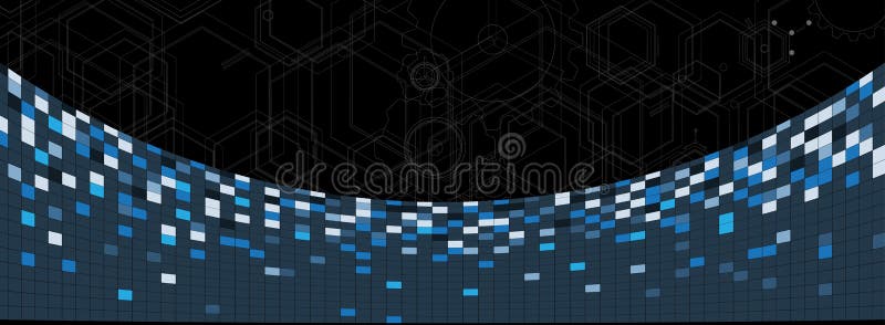 Abstraktes futuristisches Stromkreiscomputerinternet-Technologiebrett b lizenzfreie abbildung Abstraktes futuristisches Stromkreiscomputerinternet-Technologiebrett b lizenzfreie abbildung