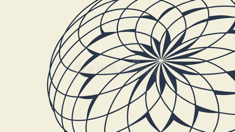Abstraktes geometrisches Muster Vektordesign Generative AI vektor abbildung