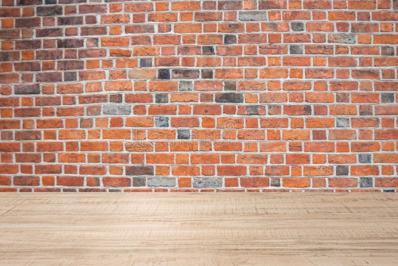 Abstract background of wooden plank and brick-stone wall. Abstract background of wooden plank and brick-stone wall.