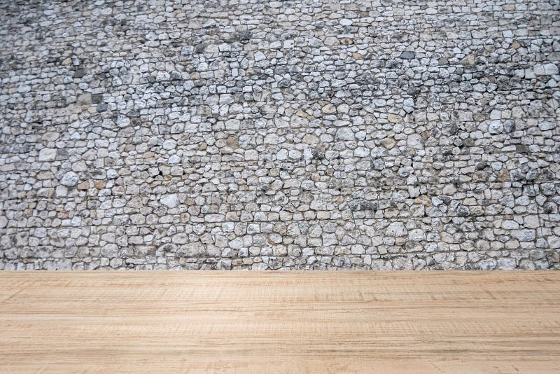 Abstract background of wooden plank and brick-stone wall. Abstract background of wooden plank and brick-stone wall.