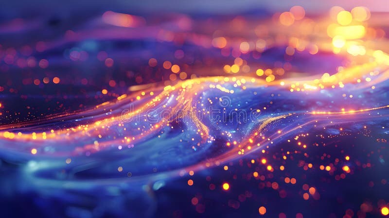 Abstraktes Hintergrundbild : Glühnebel lizenzfreie abbildung