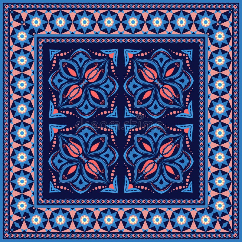 Abstraktes Mosaik-Muster Dekoratives Feld lizenzfreie abbildung Abstraktes Mosaik-Muster Dekoratives Feld lizenzfreie abbildung