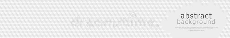 Abstraktes Muster Hintergrundtextur viele identische Würfel Platz für Textvektor stock abbildung