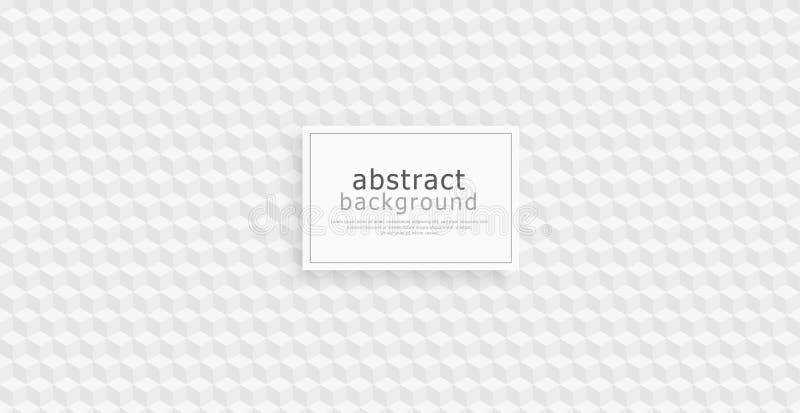 Abstraktes Muster Hintergrundtextur viele identische Würfel Platz für Textvektor vektor abbildung