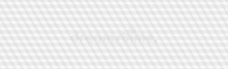 Abstraktes Muster Hintergrundtextur viele identische Würfel Vektor stock abbildung