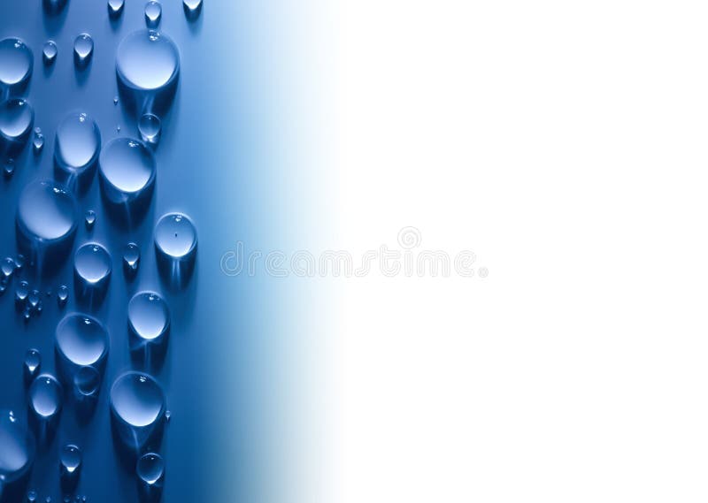 Abstraktes Wasser lässt Hintergrund mit schönem Licht und Weiß fallen lizenzfreie stockfotografie