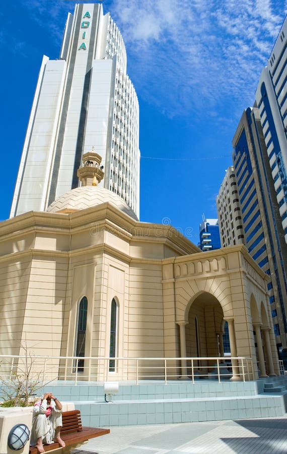 Abu Dahbi stock image