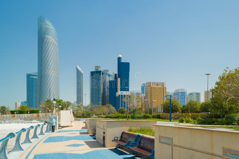 Abu Dhabi corniche