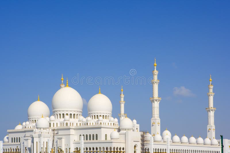 Abu dhabi emiratów wielki meczet