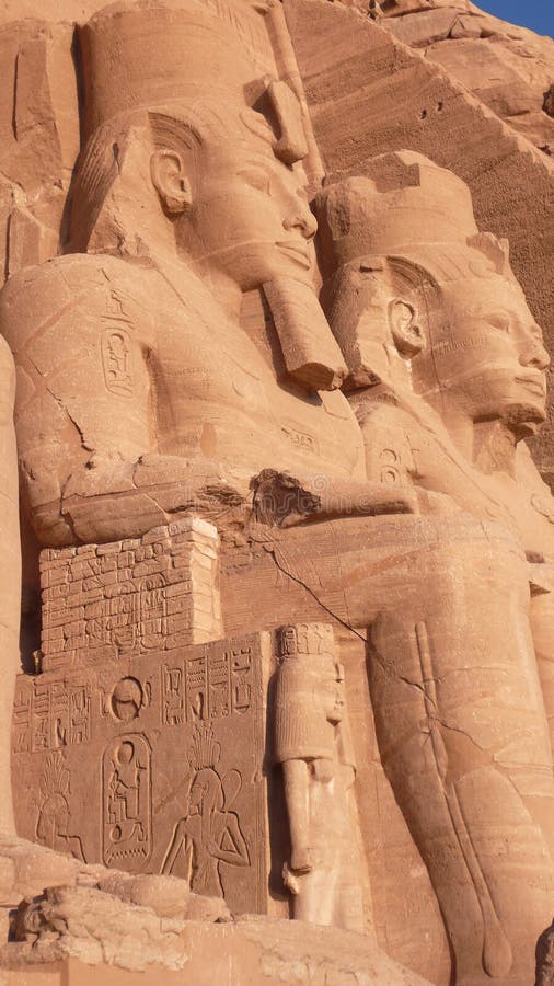 Abu Simbel. Egito imagem de stock royalty free