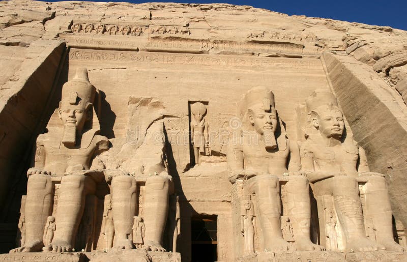 Abu Simbel fotos de stock