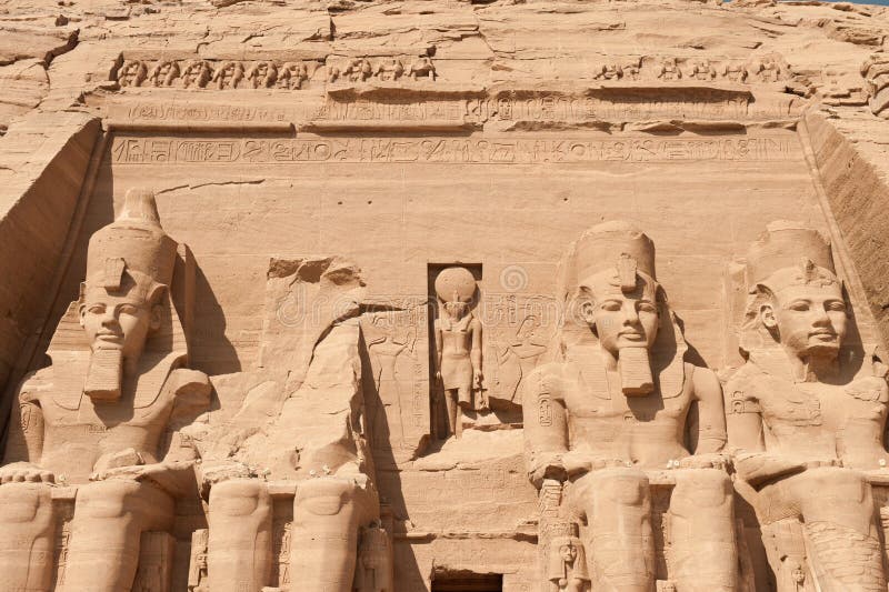 Abu Simbel Tempel stockfotos Abu Simbel Tempel stockfotos