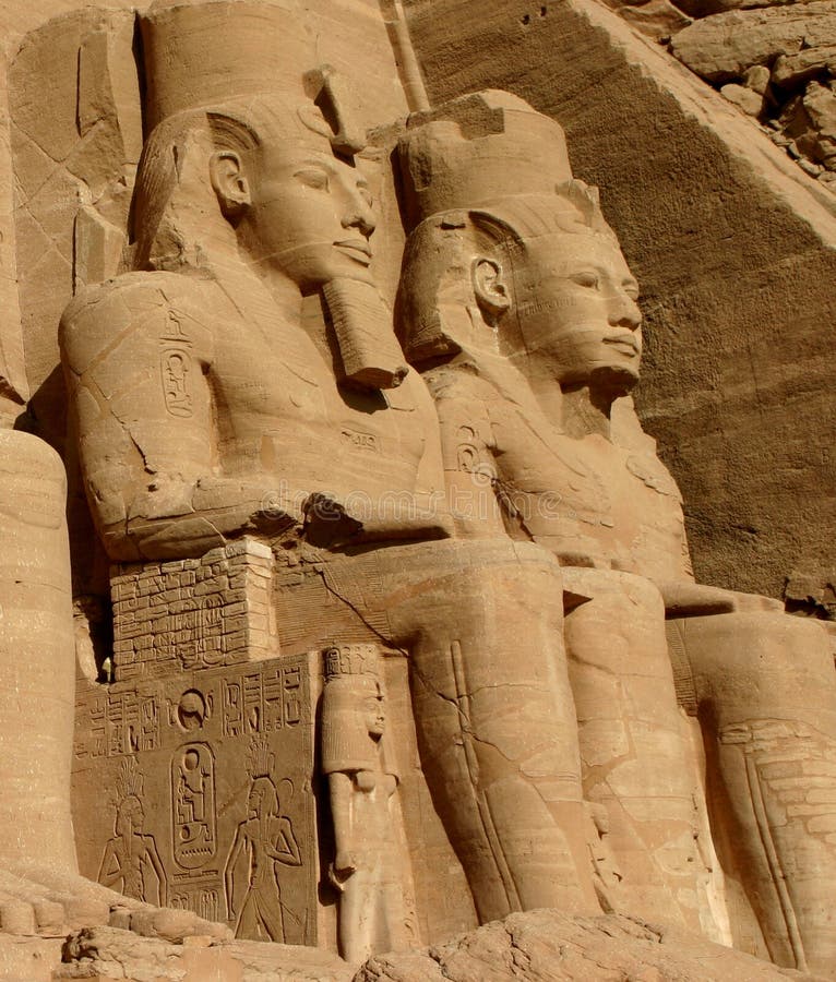 Abu Simbel. Ägypten. lizenzfreie stockbilder Abu Simbel. Ägypten. lizenzfreie stockbilder