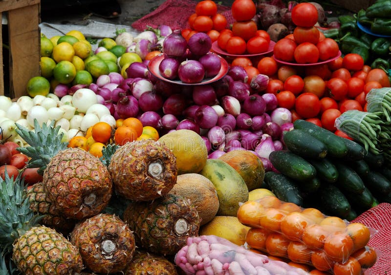 Abundant Fruits And Vegetables