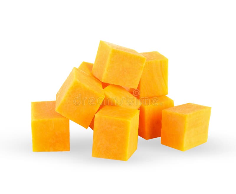 Abóbora de borboleta em branco imagens de stock