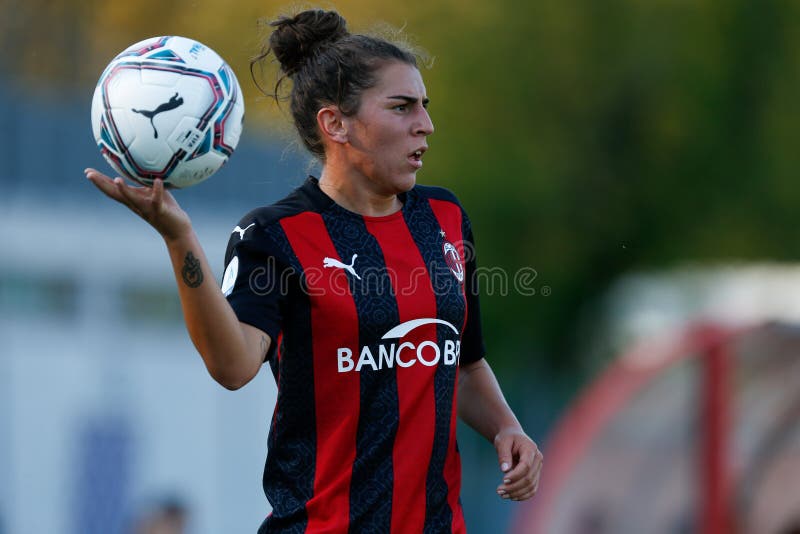 Valentina Bergamaschi (AC Milan) during AC Milan vs ACF Fiorentina femminile,  Italian football Serie A Wome - Photo .LiveMedia/Francesco Scaccianoce  Stock Photo - Alamy