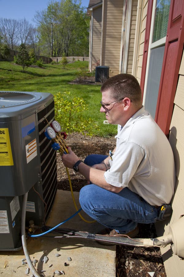 AC REPAIRMAN royalty free stock image AC REPAIRMAN royalty free stock image