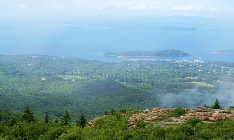 Acadia National Park is home to breathtaking natural landscapes that teem with diverse variety of fauna and flora, as well as Cadi royalty free stock photos Acadia National Park is home to breathtaking natural landscapes that teem with diverse variety of fauna and flora, as well as Cadi royalty free stock photos