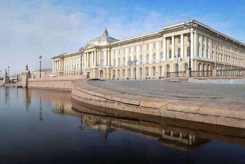 St. Petersburg Academy of Arts, 1764-1788 by the architects JB Vallin de la Mothe and Alexander F. Kokorinov. St. Petersburg Academy of Arts, 1764-1788 by the architects JB Vallin de la Mothe and Alexander F. Kokorinov