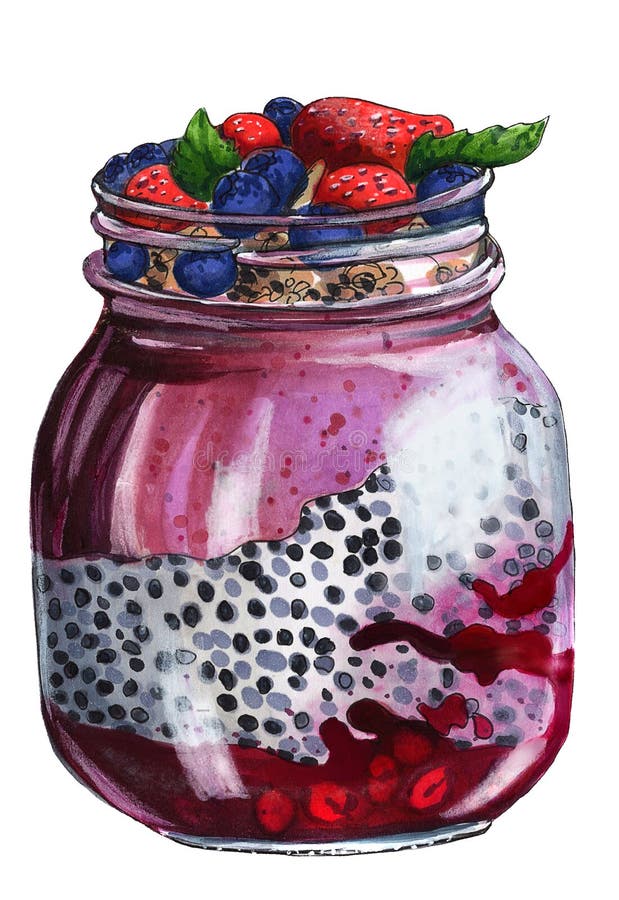 https://thumbs.dreamstime.com/b/acai-jar-healthy-snack-chia-yogurt-wild-berries-86066395.jpg