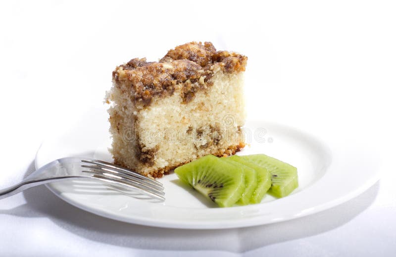 Acajounuss und Kaffeekuchen stockbild Acajounuss und Kaffeekuchen stockbild