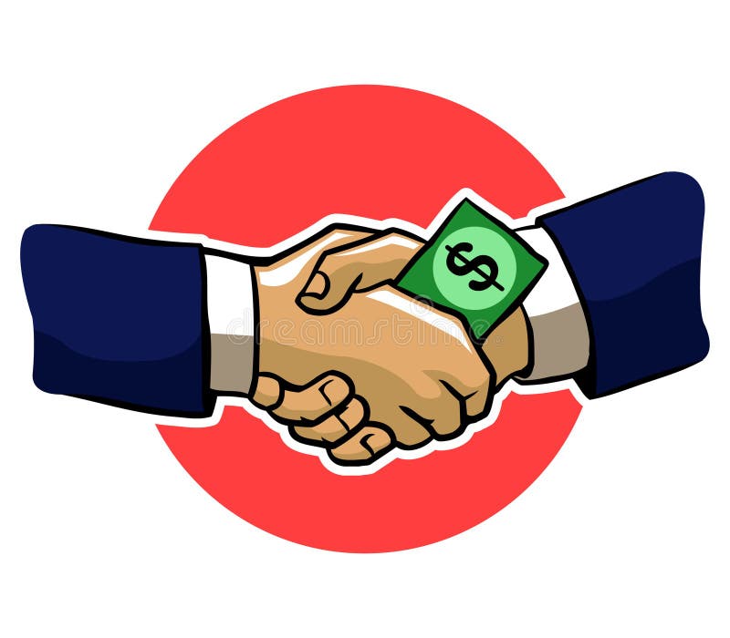 No bribes stock illustration. Illustration of symbol 82272667