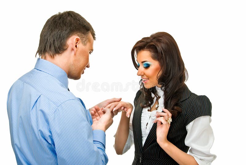 Accepting a proposal of marriage