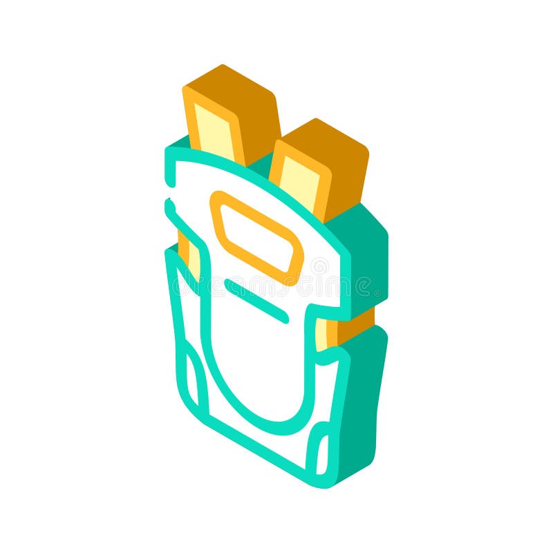 Accesoriu de încadrare pentru ilustrarea vectorului pictometric al pictogramei pentru copii stock illustration