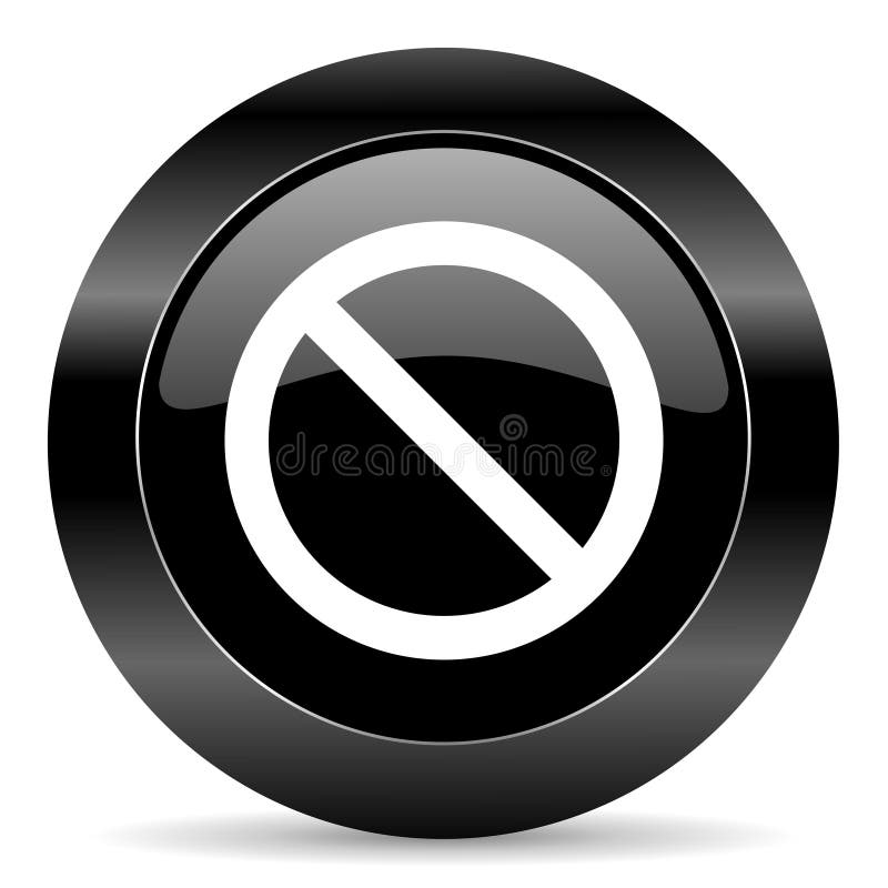 Access denied icon stock image. Image of icon, entrance - 72944955