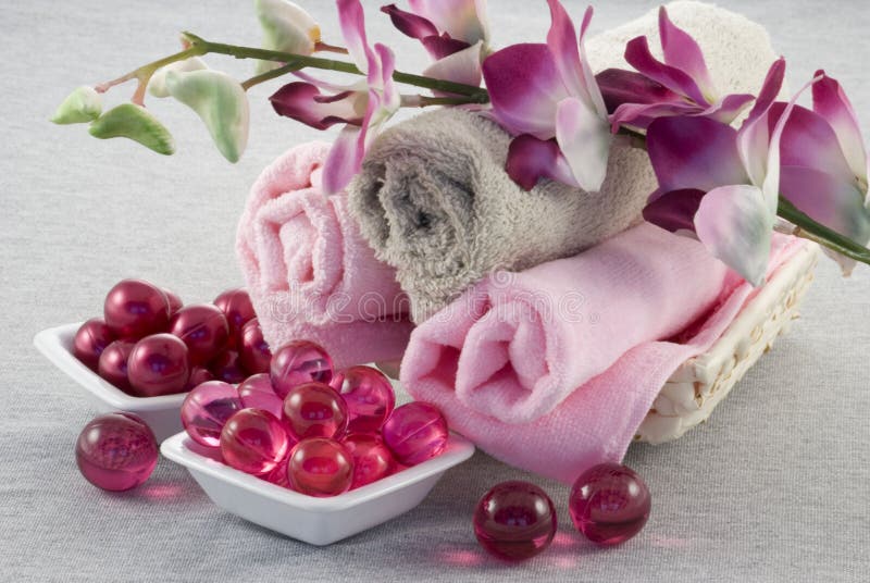 Accessoires de Bath photo libre de droits Accessoires de Bath photo libre de droits