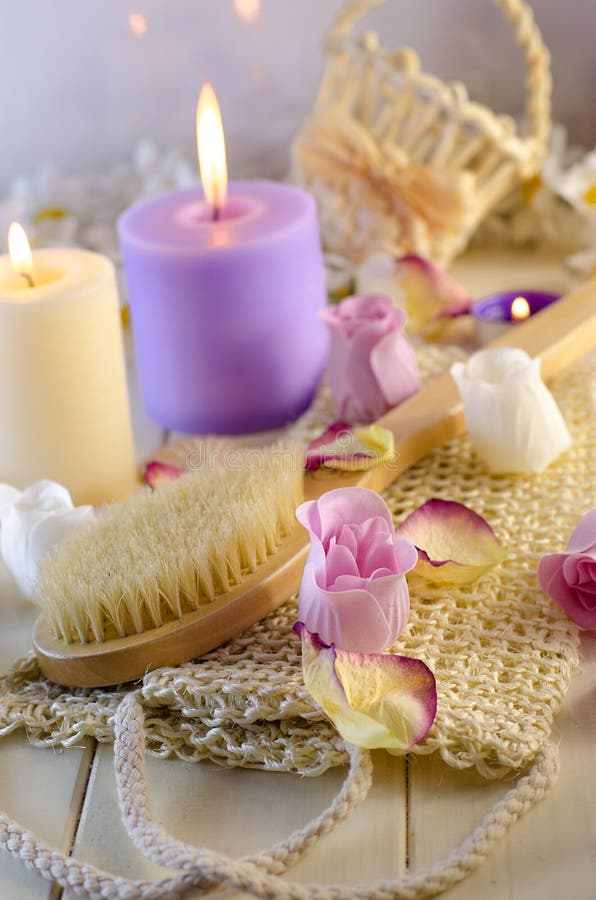 Accessories for Bath and Spa Stock Image - Image of accessories, relax: 88001527