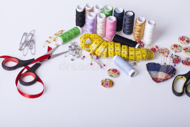 Accessories for Hand Sewing Stock Photo Image of accessories