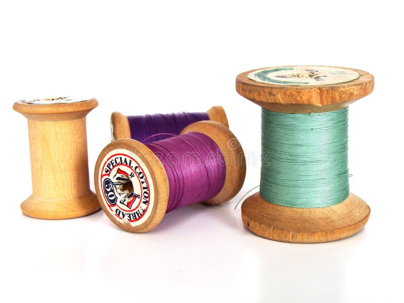 Accessories of sewing stock image. Image of color, spools 8959883